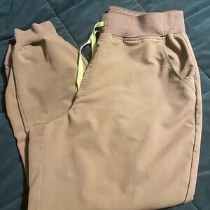 Figs Women's Tan Jogger Pants